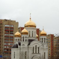 Москва. Церковь Всех Святых, в земле Российской просиявших. :: Александр Качалин