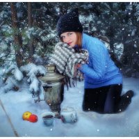 Однажды в Морозный день :: Максим Минаков