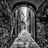 Narrow street of Girona/Узкая улица Жироны :: Dmitry Ozersky