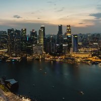 Грациозные высотки Сингапура :: Марина Маркевич