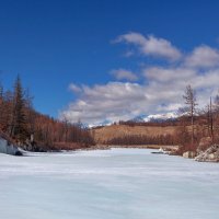 Река перед ледоходом :: Анатолий Иргл