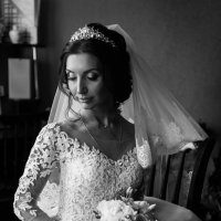 чб портрет невесты :: Батик Табуев