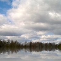 облачность и отражение... :: ВладиМер 