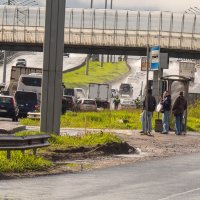 Питер Пробка в Шушарах :: Юрий Плеханов