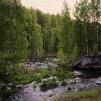 Уральская речка Кунара. :: Александр Рукомойкин