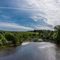 Река Лопасня. :: Владимир Безбородов
