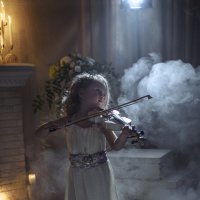 Юная скрипачка :: Жемчужникова Марина 