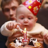 первый день рождения :: Юлия Куваева