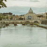 Мост Святого Ангела в Риме :: Ольга Петруша