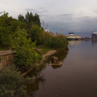 Июньский тихий вечер на Нововоронежском водохранилище 2017 :: Юрий Клишин