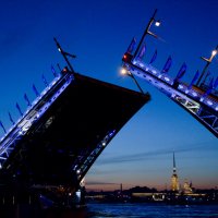 Развод дворцового моста, Санкт-Петербург :: Мария Ларионова