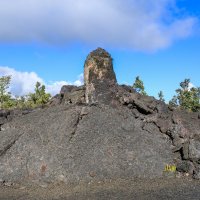 Вулканический столб, пробившийся из-под земли, Биг-Айленд, Гавайи. :: Ольга Петруша