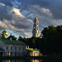 На закате Свято-Троицкая Лавра. Сергиев Посад. :: Елена Строганова