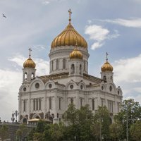 Кафедра́льный собо́рный храм Христа́ Спаси́теля в Москве :: Олег Савин