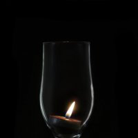 свеча в бокале :: Карина Кайдашова
