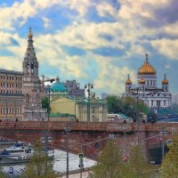 Москва-река. :: Саша Бабаев