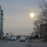 Осенняя мгла над городом. :: юрий Амосов
