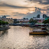 Сингапур на закате :: Олеся Семенова
