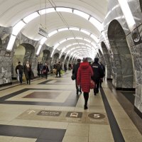 Чкаловская (станция метро, Москва) :: Александр Качалин