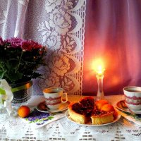 Вечерний чай с тортом... :: Тамара (st.tamara)