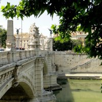 Мост Витторио Эмануэле II (Ponte Vittorio Emanuele II) :: Елена Павлова (Смолова)