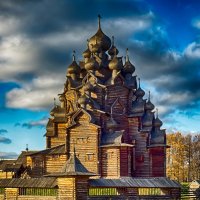 Питер Покровская церковь усадьба Богословка :: Юрий Плеханов