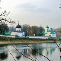 Мирожский монастырь во Пскове :: Leonid Tabakov