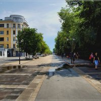 Улица Волжская в новом формате (теперь пешеходная зона). :: Anatol L