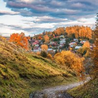 Город Плёс между двух холмов :: Юлия Батурина