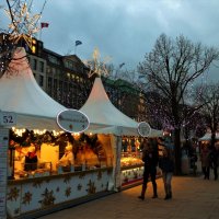 Weihnachtsmarkt Hamburg :: Nina Yudicheva