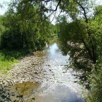 Горная   река   в   Гошиве :: Андрей  Васильевич Коляскин