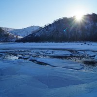 Зимний прекрасный Чарыш :: Кристина Воробьева