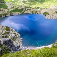 Второе "Аркасарское озеро", вид с перевала "Ангелочек" :: Диана 