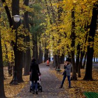 В сквере :: Владимир Кроливец