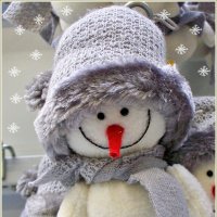 Весёлый снеговик. :: Валерия Комова