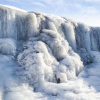 Замёрзший водопад в "Ольховке" :: Диана 