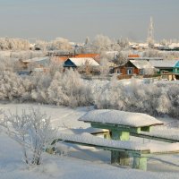 Зима на реке :: Владимир Зыбин