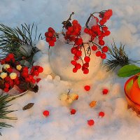 Ягоды на снегу :: Павлова Татьяна Павлова
