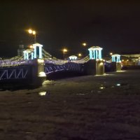 Дворцовый мост вечером :: Митя Дмитрий Митя