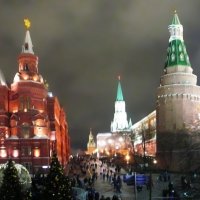 Вечерняя, новогодняя Москва :: Galina Belugina