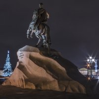 Медный Всадник и Новый год. :: Марина Ножко