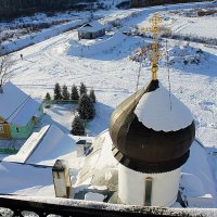 Вид с колокольни Крыпецкого монастыря :: Елена Павлова (Смолова)