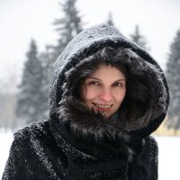 Зимний женский портрет :: Егор Арнаутов