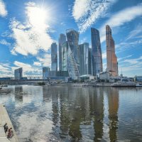 ПРО СИНИЕ ПОЛДНИ МОСКВЫ. :: Анатолий Щербак