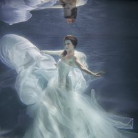 Фотопроект "Подводная невеста" :: Мария Ларсен 
