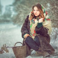 Зимой в деревне :: Roman Sergeev