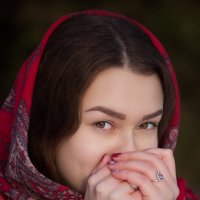 Лиза (Красный платок) :: Андрей Сурнин