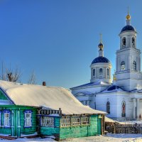 Храм Покрова Пресвятой Богородицы в деревне Глухово :: Александр Синдерёв