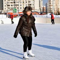 Встреча февраля на коньках. :: Татьяна Помогалова