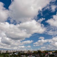 Плывут облака над городом. :: Виктор Иванович Чернюк